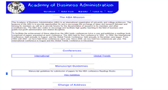 Desktop Screenshot of aba.lemoyne.edu