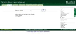 Desktop Screenshot of library.lemoyne.edu