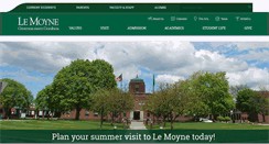 Desktop Screenshot of lemoyne.edu